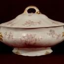 Theodore Haviland Tureen Soup Bowl and Plate Floral 1895