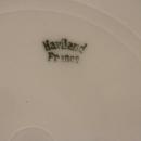 Haviland China Plate Floral Scalloped Edges in Gold