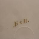 Haviland China Plate Floral Scalloped Edges in Gold