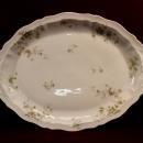 Theodore Haviland China Platter Butter Dish Plate and Strainer