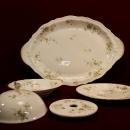 Theodore Haviland China Platter Butter Dish Plate and Strainer
