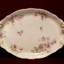 Theodore Haviland China Platter Oval Shape Floral Pattern