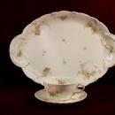 Theodore Haviland China Platter Cup and Saucer Pink Floral Pattern