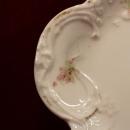Theodore Haviland China Platter Cup and Saucer Pink Floral Pattern