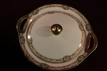 Theodore Haviland Vegetable Covered Bowl Belfort Pattern