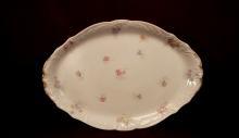 Theodore Haviland China Platter Floral Pattern Colorful