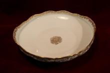 Theodore Haviland China Dish 1895 White and Gold