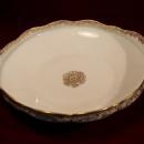 Theodore Haviland China Dish 1895 White and Gold