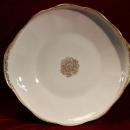 Theodore Haviland China Dish 1895 White and Gold