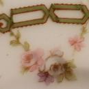 Haviland China Desert Bowls and under plates Roses and Chain Link Pattern