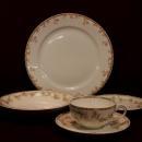 Antique Haviland China Five Piece Set Floral Garland