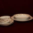 Antique Haviland China Five Piece Set Floral Garland
