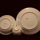 Antique Haviland China Five Piece Set Floral Garland