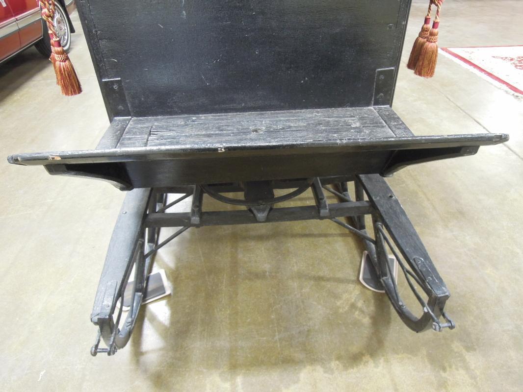 Antique Horse Drawn Hearse Sleigh Carriage Rare to find 1880’s