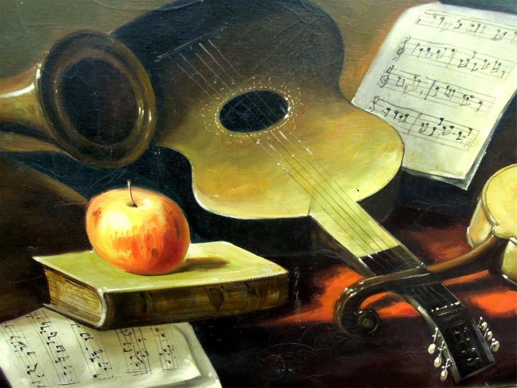 Giusseppe Roberti Oil Painting Signed