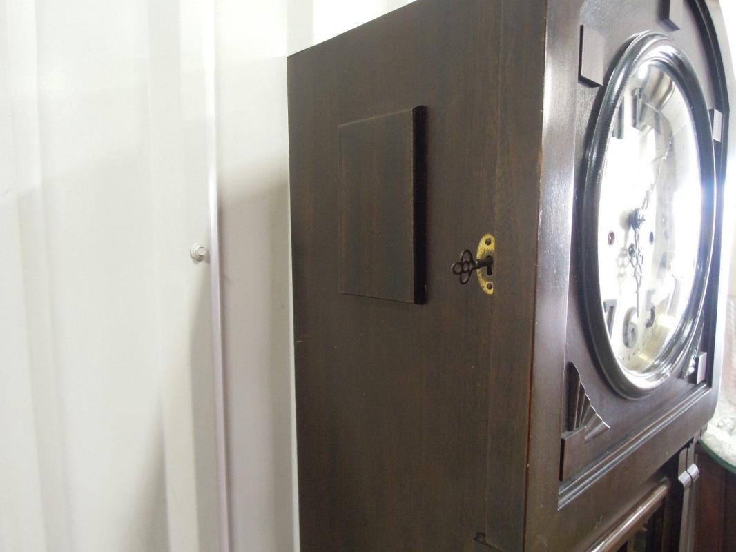 Antique Junghams Grandfather Clock Hastings Short Case Model