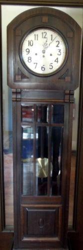 Antique Junghams Grandfather Clock Hastings Short Case Model