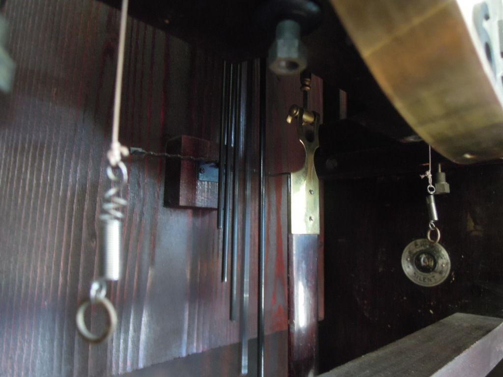 Antique Junghams Grandfather Clock Hastings Short Case Model