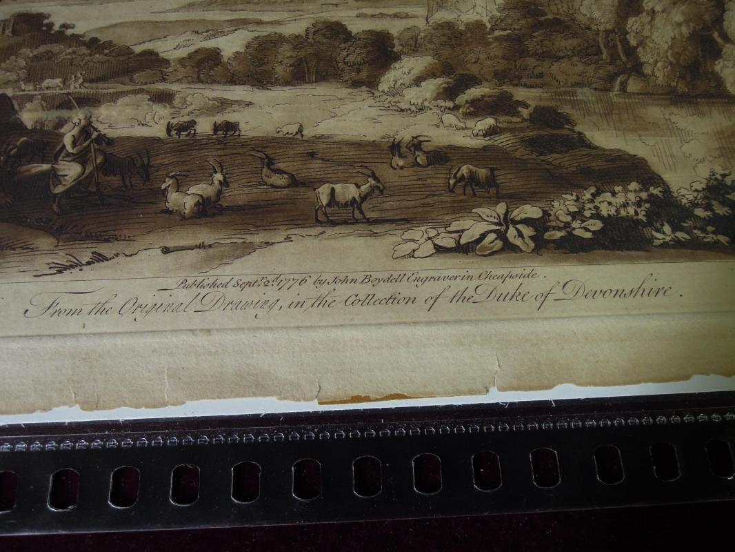Print Liber Veritaits After A Landscape with Cattle Second