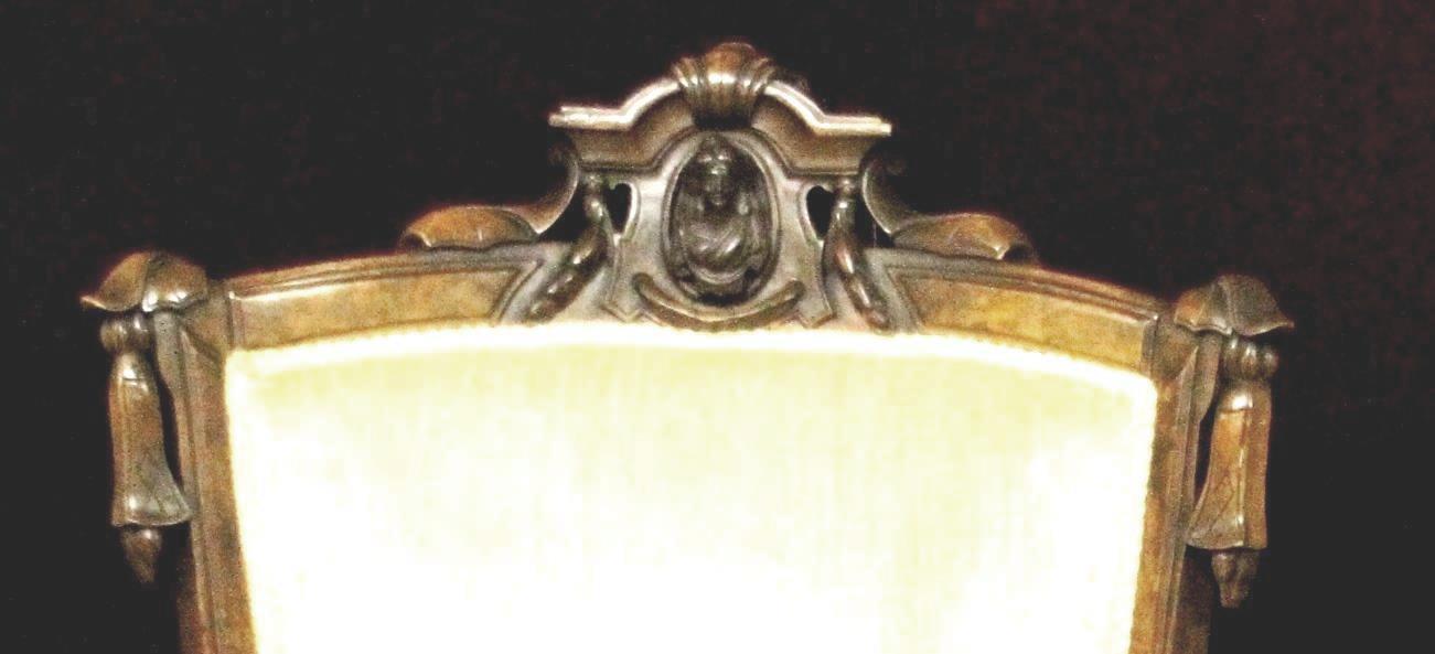 John Jelliff Style Parlor Chairs Figural Carved Heads Stunning