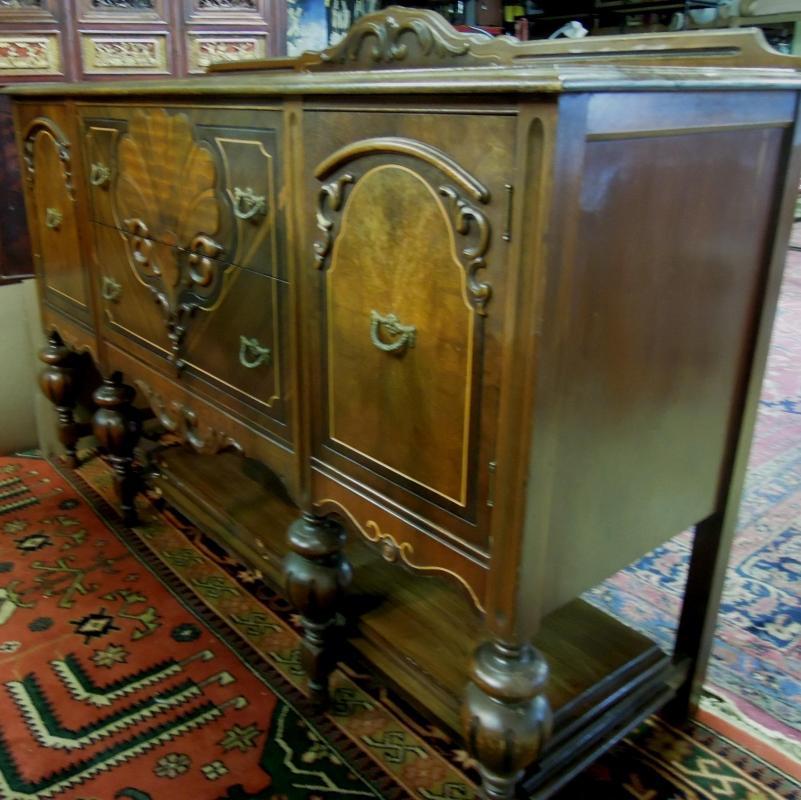 Antique Basset Colonial Revival Dining Room Set Sideboard