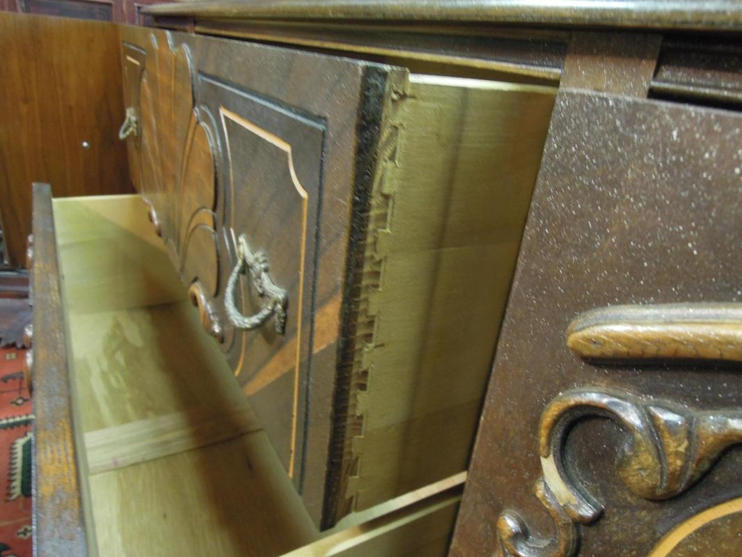 Antique Basset Colonial Revival Dining Room Set Sideboard