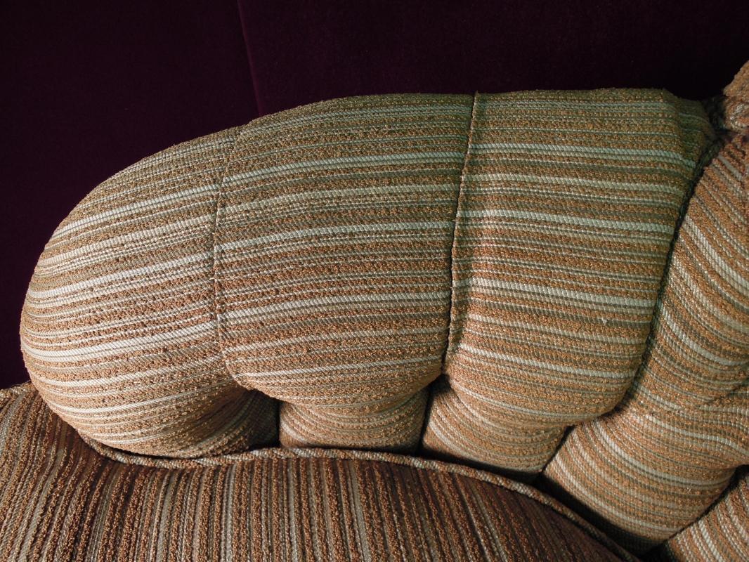 Turkish Arm Chair Multi Colored Tufted Back