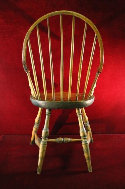 AntiqueMc Cormick Windsor Chair New Oak England RARE