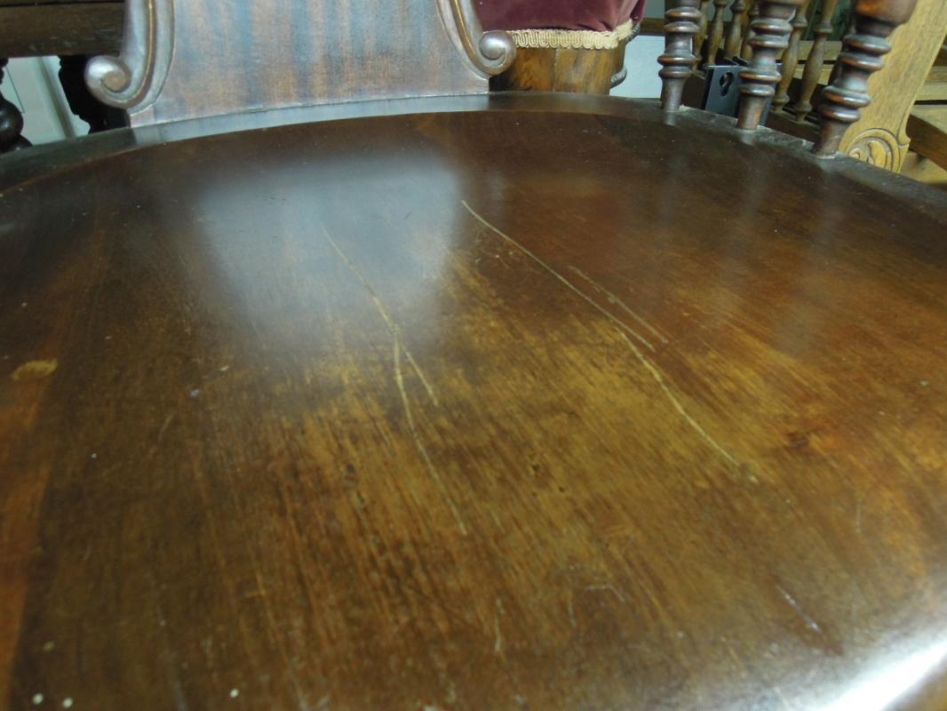 Horner Style Parlor Settee Rocking & Chair Griffin Heads