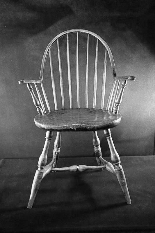 Antique McCormick Chair Windsor Oak England RARE