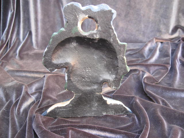 Cast Iron Flower Basket Doorstop Door Stop