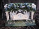 Cast Iron Garden Bench & Terrace Doorstop John Wright Door Stop