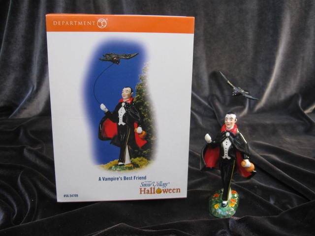 Department 56 Halloween A Vampire's Best Friend Figurine