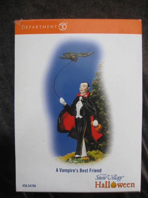 Department 56 Halloween A Vampire's Best Friend Figurine