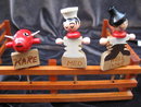 Vintage BBQ Steer or Bull Steak Meat Markers Rare Medium Well Done