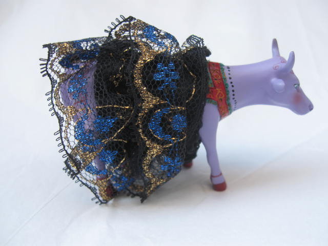 Cow Parade Mini Flamingo Dancer Cows On Parade
