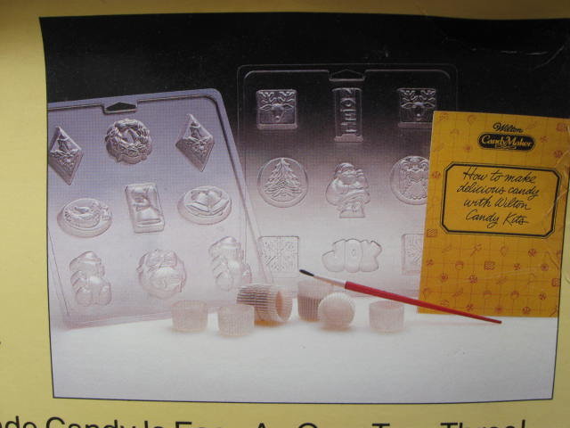 2 Wilton Halloween Thanksgivings & Christmas Candy Kit