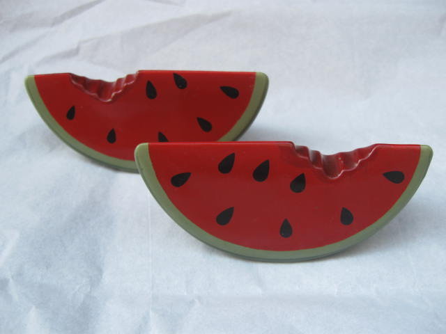 Slice Of Watermelon Salt & Pepper Shakers