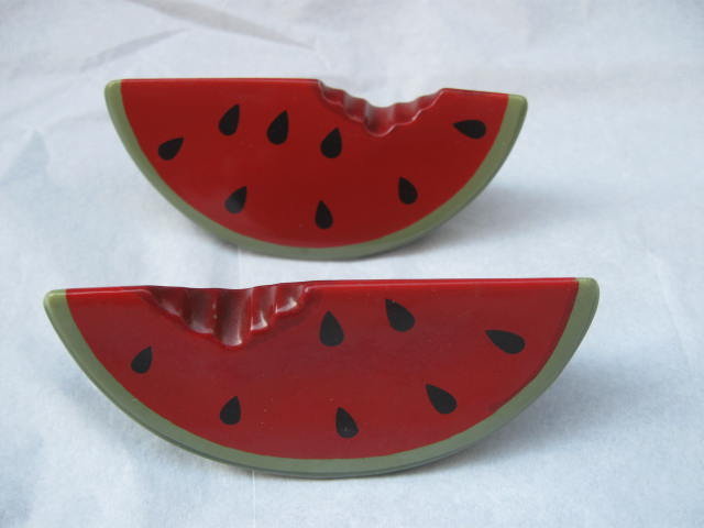 Slice Of Watermelon Salt & Pepper Shakers
