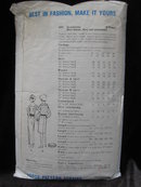 Vintage Vogue 6027 Misses' Shirt, Blouse, Skirt & Cummerbund Sewing Pattern Size 12 1960's
