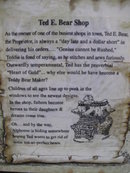 Boyds Villages Ted E. Bear Shop 1st in Boyds Bearly Built Villages Series