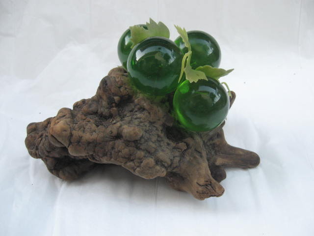Vintage Cluster Of Green Acrylic or Lucite Grapes - Grape Cluster.