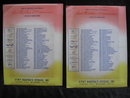 2 Vintage Aunt Martha's 3512 & 3346 Christmas Sewing Transfers