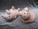 Vintage Playful Pigs Salt & Pepper Shakers