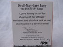 Hallmark 2010 Devil May Care Lucy The Peanuts Gang Halloween Ornament