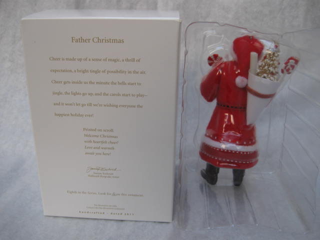 Hallmark 2011 Father Christmas 8th In Series Ornament