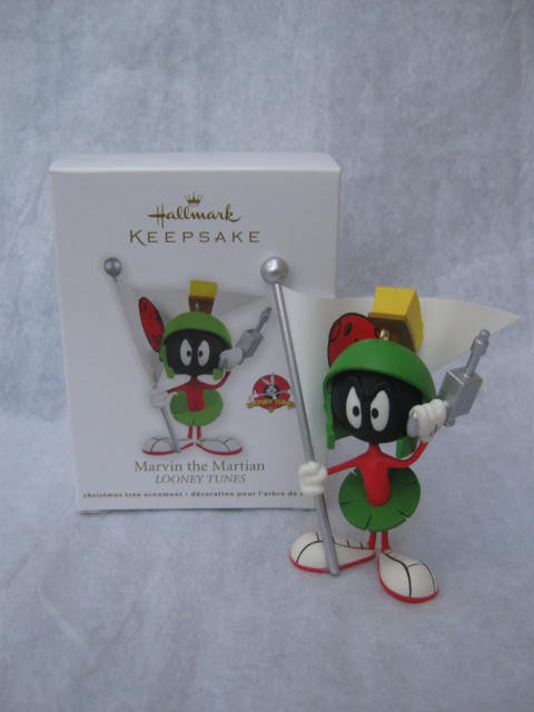 Hallmark 2011 Marvin The Martian Looney Tunes Christmas Tree Ornament