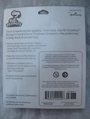 Hallmark 2011 Peanut's Snoopy's Countdown Till Christmas Ornament