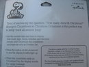 Hallmark 2011 Peanut's Snoopy's Countdown Till Christmas Ornament
