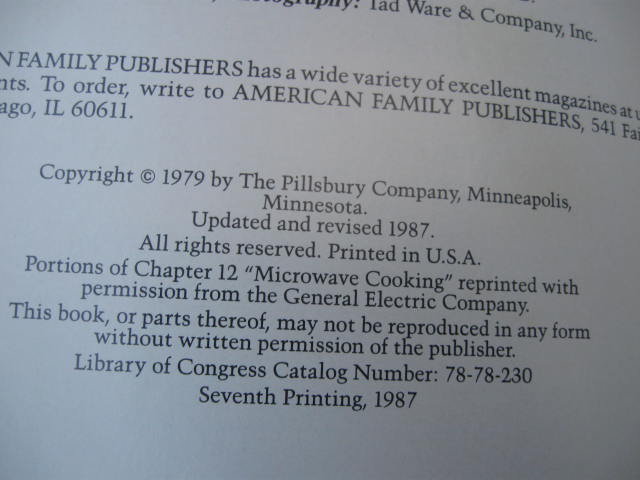 Pillsbury Kitchens' Family Cookbook